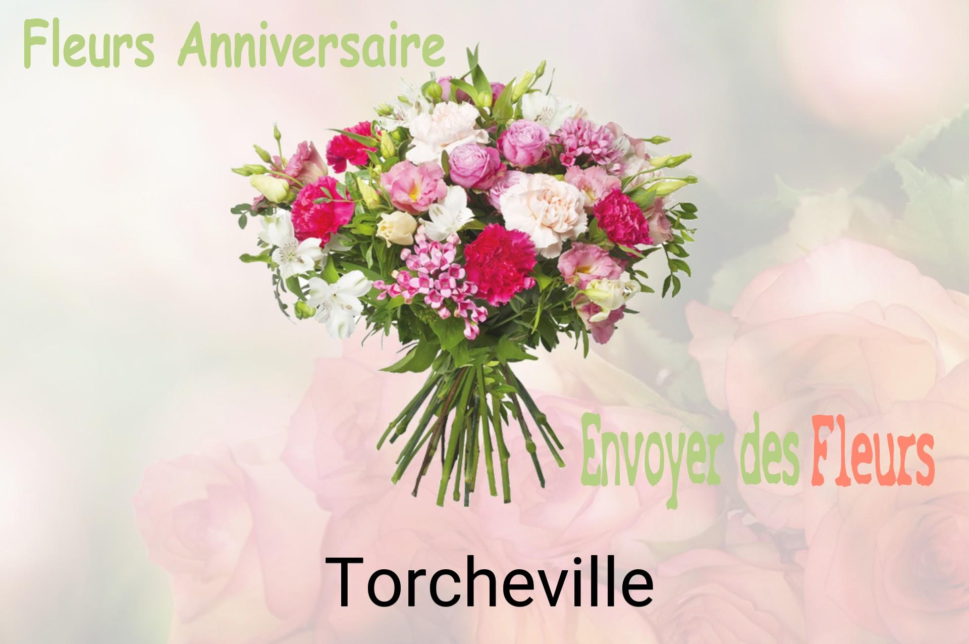 Bouquet de fleurs d’anniversaire livré à Torcheville
